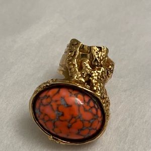 Yves Saint Laurent Arty Ring Size 7